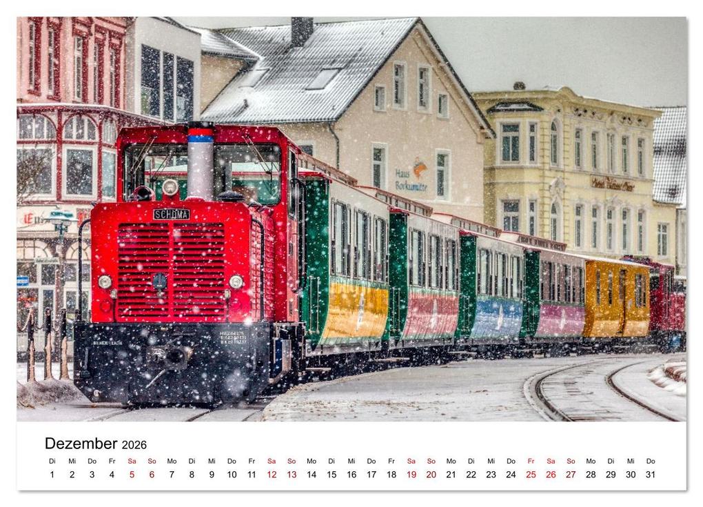 Weitere Ansicht: Insel Borkum - Ein Jahr zwischen Wind und Wellen (Wandkalender 2026 DIN A4 quer), CALVENDO Monatskalender | Constantin Ticu, Calvendo