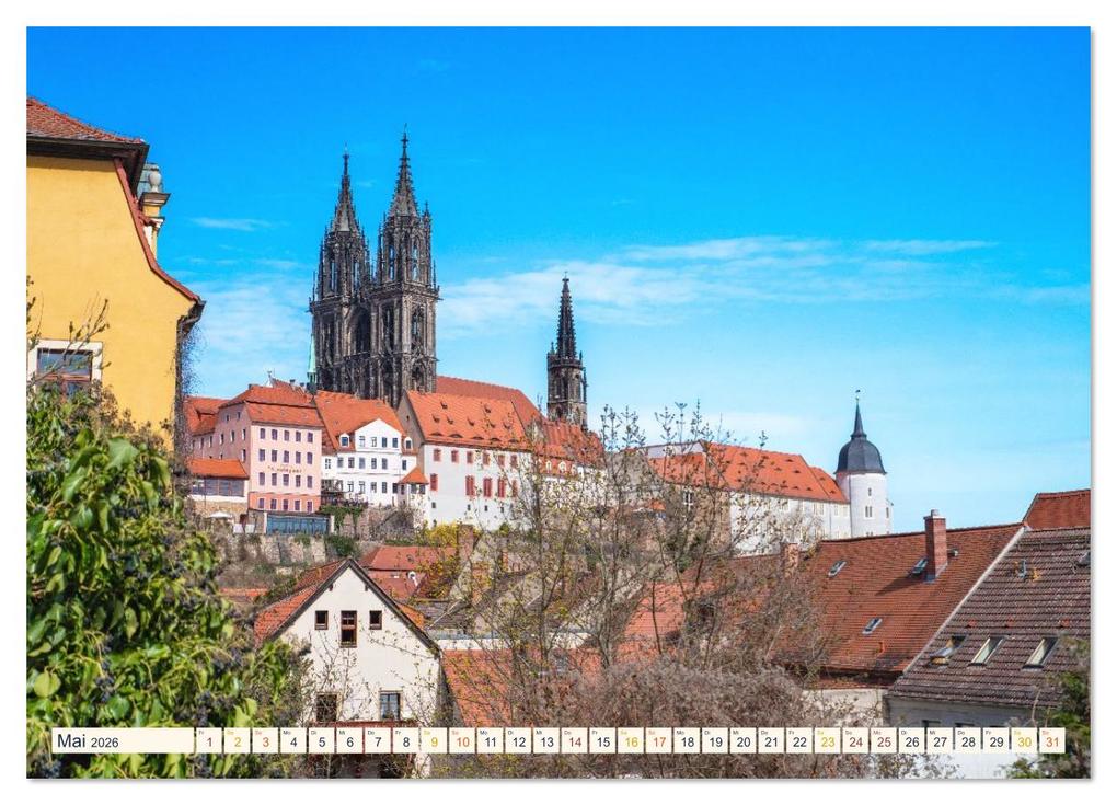Weitere Ansicht: Meissen in Sachsen - Stadtansichten mit Seele Fotografiert von Tanja Riedel (Wandkalender 2026 DIN A4 quer), CALVENDO Monatskalender | Tanja Riedel, Calvendo