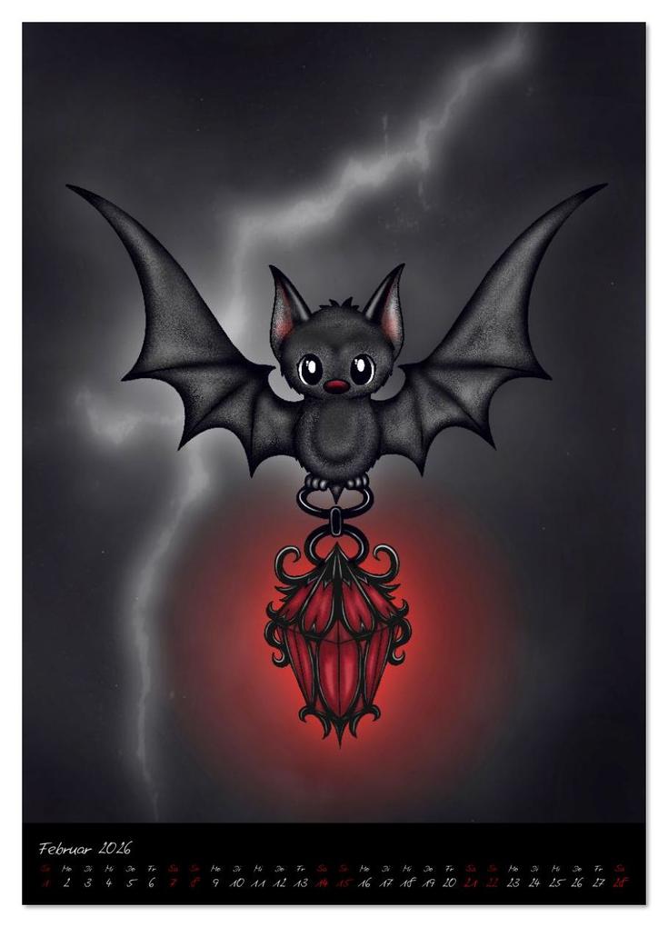 Weitere Ansicht: Gothic Fantasy Tiere (Wandkalender 2026 DIN A4 hoch), CALVENDO Monatskalender | Pezi Creation, Calvendo