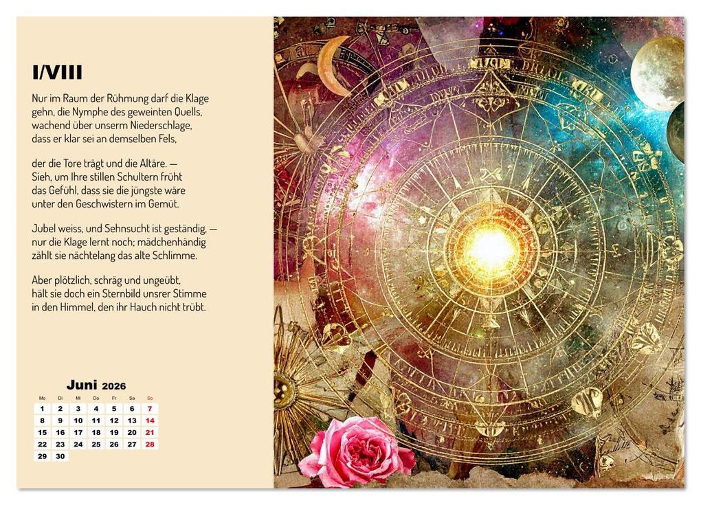 Weitere Ansicht: Orpheus' Leier (Wandkalender 2026 DIN A4 quer), CALVENDO Monatskalender | Werner Braun, Calvendo