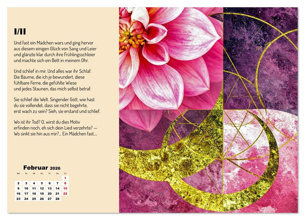 Weitere Ansicht: Orpheus' Leier (Wandkalender 2026 DIN A3 quer), CALVENDO Monatskalender | Werner Braun, Calvendo