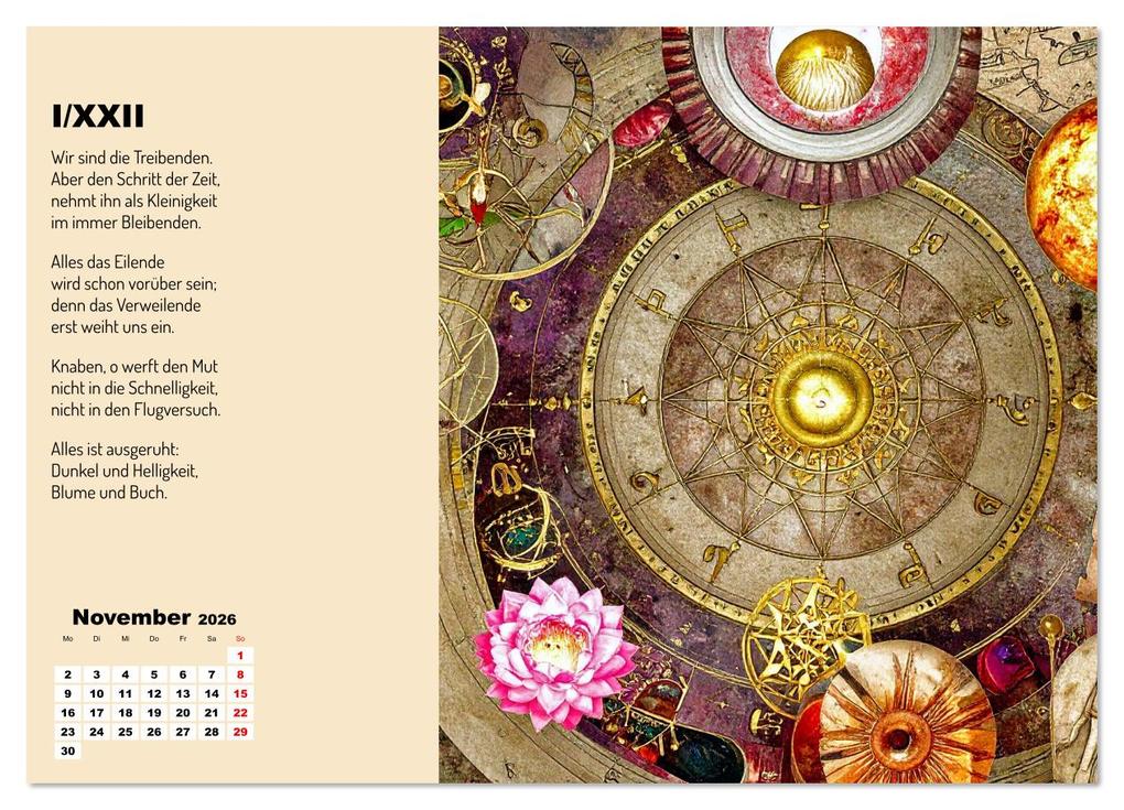 Weitere Ansicht: Orpheus' Leier (Wandkalender 2026 DIN A3 quer), CALVENDO Monatskalender | Werner Braun, Calvendo