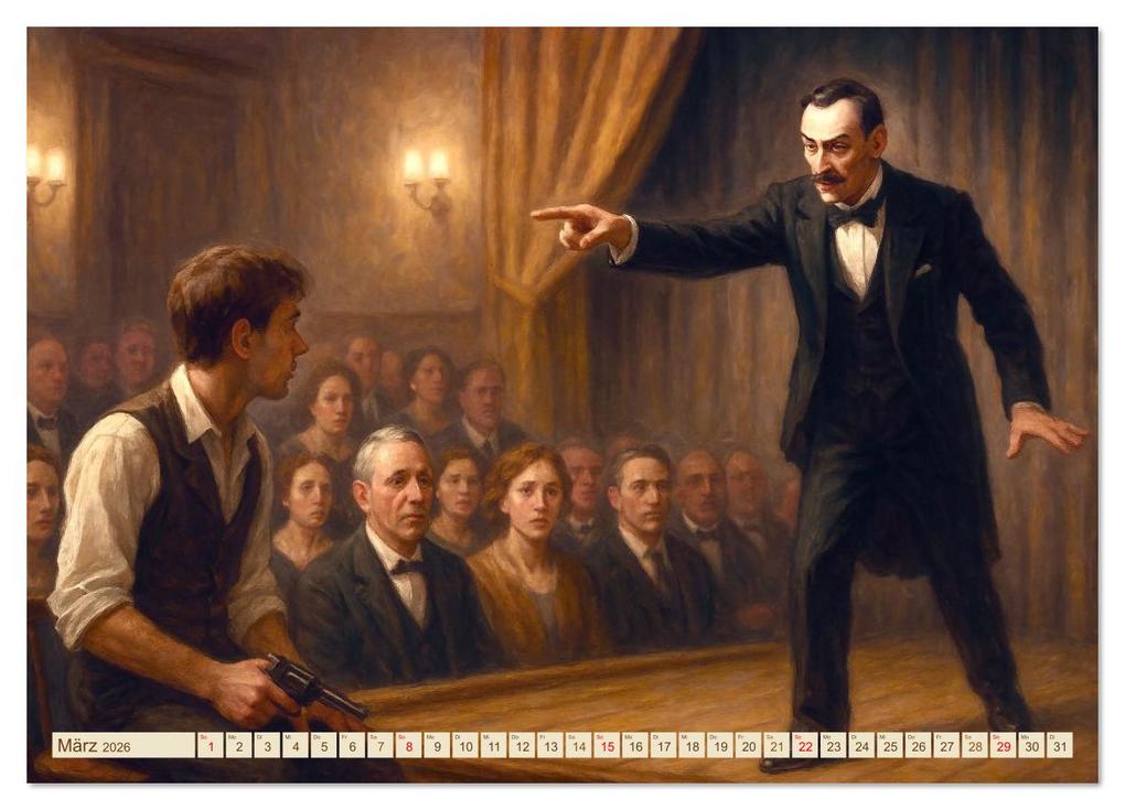 Weitere Ansicht: Thomas Mann. Sein Leben, seine Werke (Wandkalender 2026 DIN A3 quer), CALVENDO Monatskalender | Steffani Lehmann, Calvendo