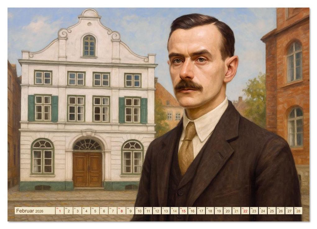 Weitere Ansicht: Thomas Mann. Sein Leben, seine Werke (Wandkalender 2026 DIN A4 quer), CALVENDO Monatskalender | Steffani Lehmann, Calvendo