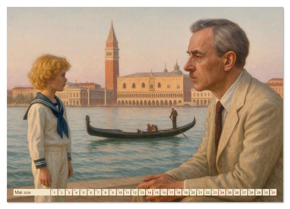 Weitere Ansicht: Thomas Mann. Sein Leben, seine Werke (Wandkalender 2026 DIN A4 quer), CALVENDO Monatskalender | Steffani Lehmann, Calvendo
