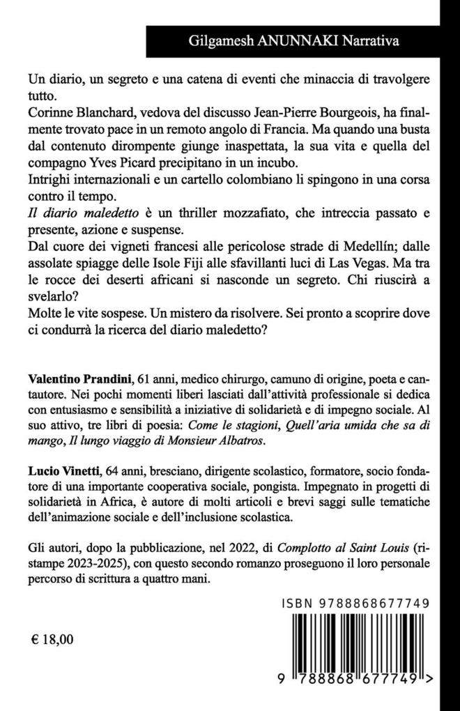 Weitere Ansicht: Il diario maledetto | Valentino Prandini, Lucio Vinetti