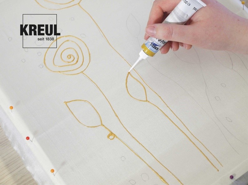 Weitere Ansicht: KREUL Javana Malen auf Seide, Starter Set mit 5 Seidenmalfarben à 20 ml