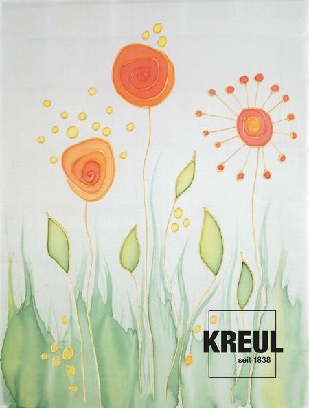 Weitere Ansicht: KREUL Javana Malen auf Seide, Starter Set mit 5 Seidenmalfarben à 20 ml