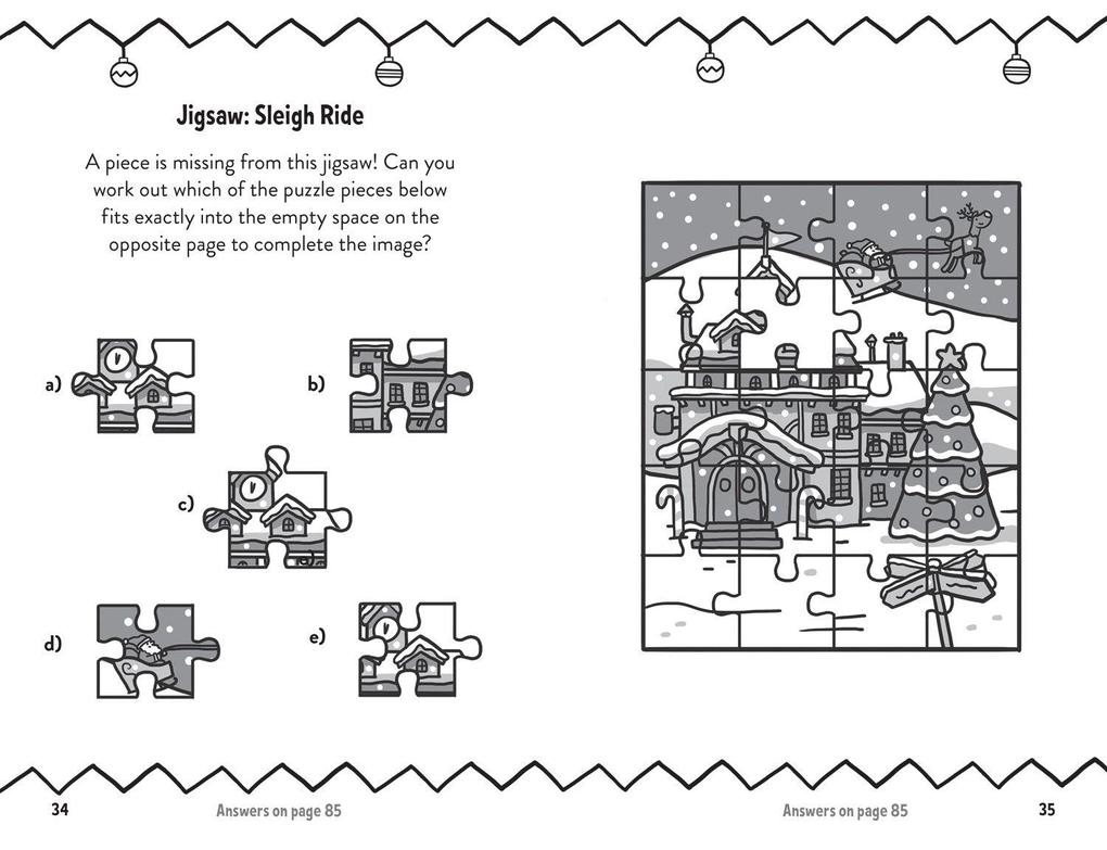 Weitere Ansicht: Amazing Christmas Puzzles and Quizzes | Caroline Rowlands