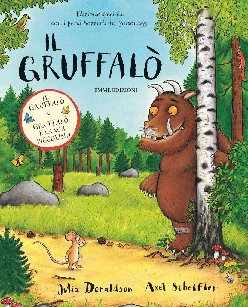 Produktbild: Il Gruffalò-Gruffalò e la sua piccolina | Julia Donaldson