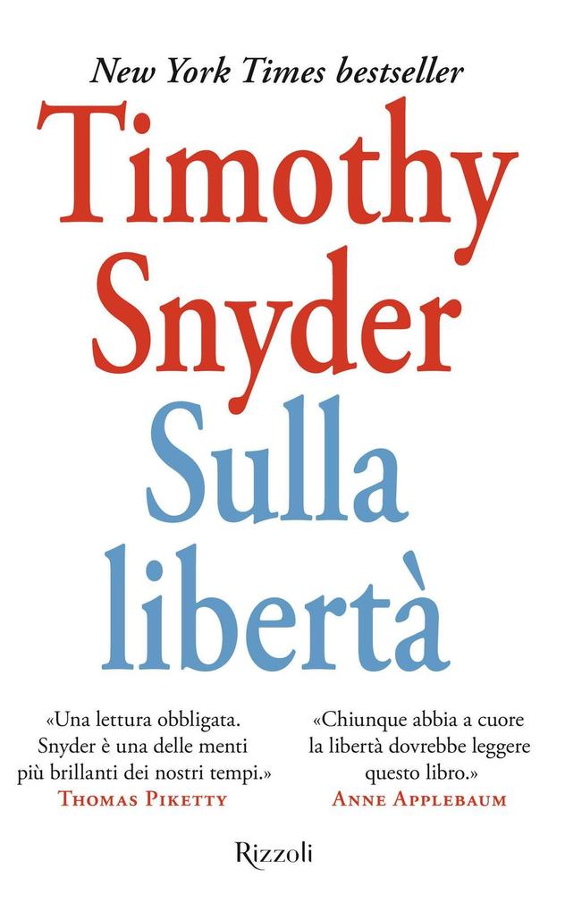 Produktbild: Sulla libertà | Timothy Snyder
