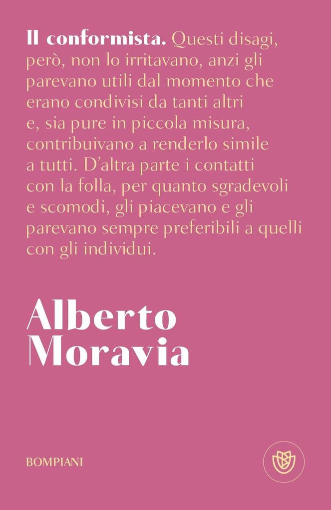 Produktbild: Il conformista | Alberto Moravia