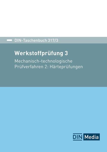 Produktbild: DIN-Taschenbuch 317/3