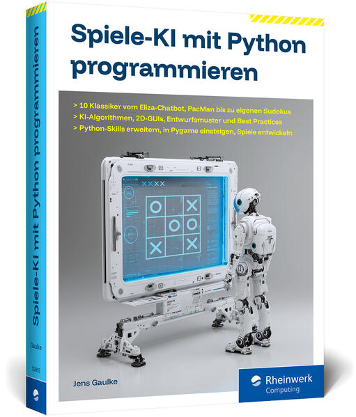 Produktbild: Spiele-KI mit Python programmieren | Jens Gaulke