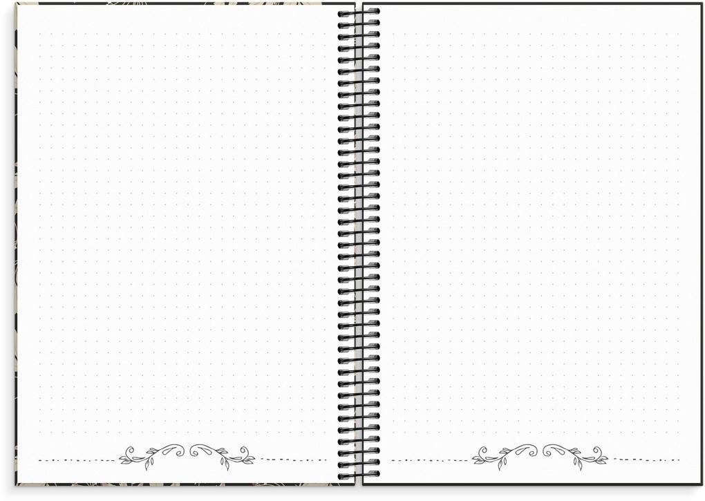 Weitere Ansicht: Burde Kalender Doodle Blumen 2026