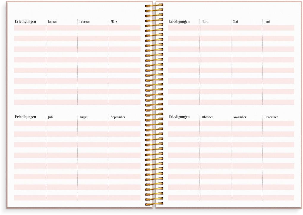 Weitere Ansicht: Burde Life Planner Pink 2026