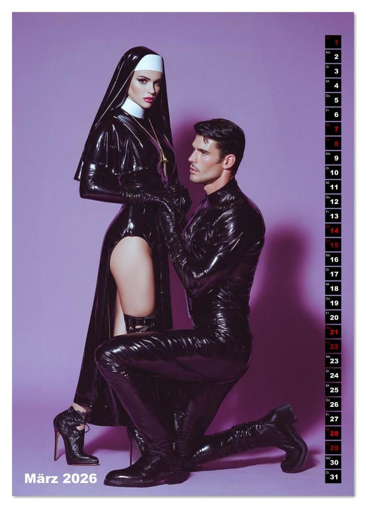 Weitere Ansicht: Latex und Dominanz - The Purple Box (Wandkalender 2026 DIN A4 hoch), CALVENDO Monatskalender | Dirk Meutzner, Calvendo