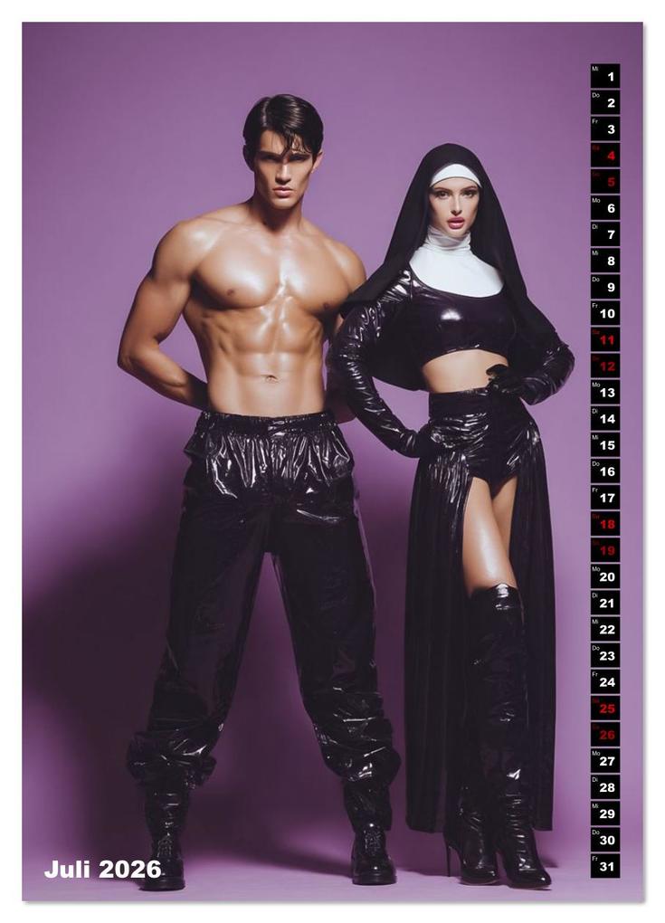Weitere Ansicht: Latex und Dominanz - The Purple Box (Wandkalender 2026 DIN A4 hoch), CALVENDO Monatskalender | Dirk Meutzner, Calvendo
