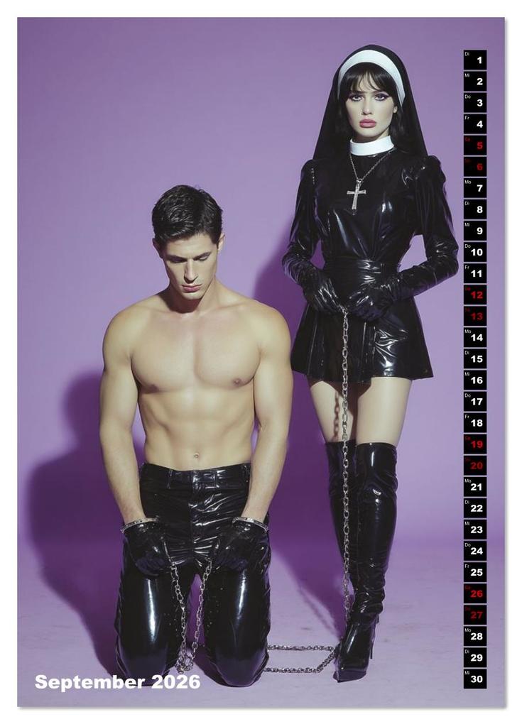 Weitere Ansicht: Latex und Dominanz - The Purple Box (Wandkalender 2026 DIN A4 hoch), CALVENDO Monatskalender | Dirk Meutzner, Calvendo