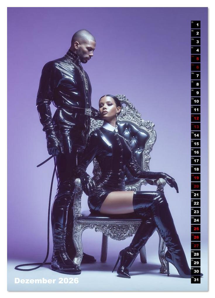 Weitere Ansicht: Latex und Dominanz - The Purple Box (Wandkalender 2026 DIN A4 hoch), CALVENDO Monatskalender | Dirk Meutzner, Calvendo