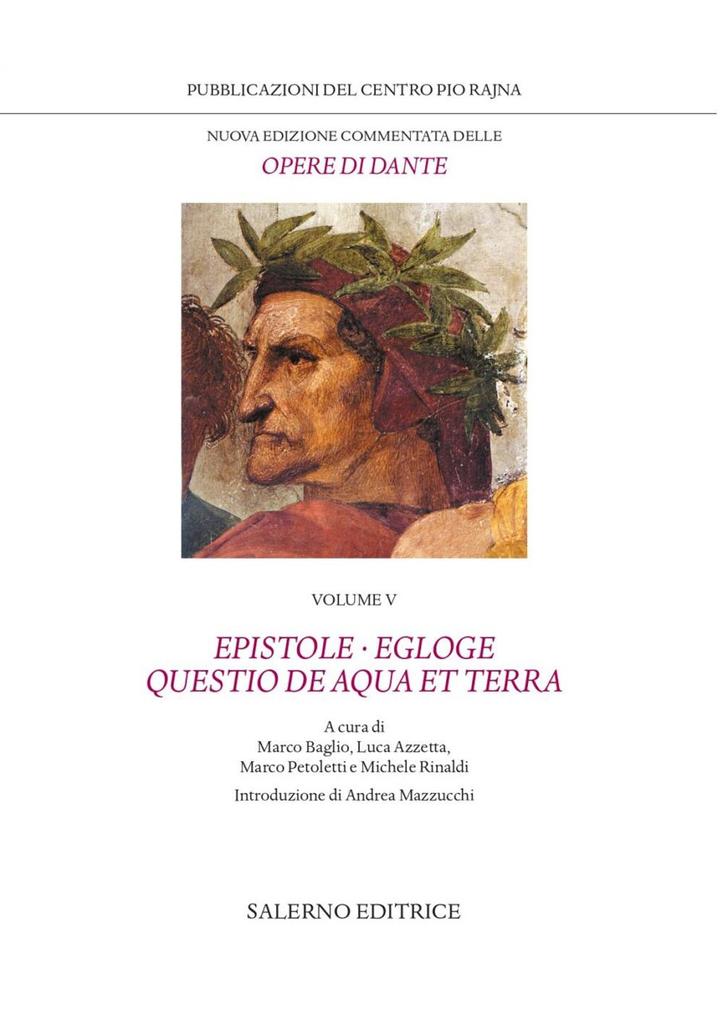 Produktbild: Epistole · Egloge · Questio de aqua et terra | Dante Alighieri