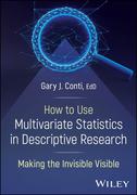 Buch (kartoniert): "How to Use Multivariate Statistics in Descriptive ...