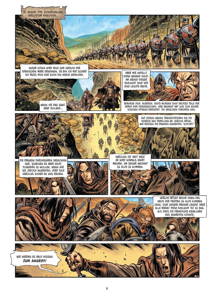 Weitere Ansicht: Karolus Magnus - Kaiser der Barbaren. Band 3 | Jean-Claude Bartoll