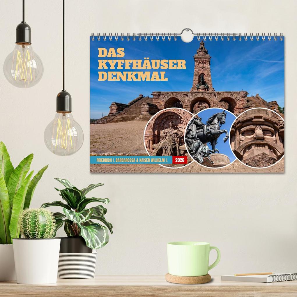 Weitere Ansicht: Das Kyffhäuser Denkmal (Wandkalender 2026 DIN A4 quer), CALVENDO Monatskalender | Holger Felix, Calvendo
