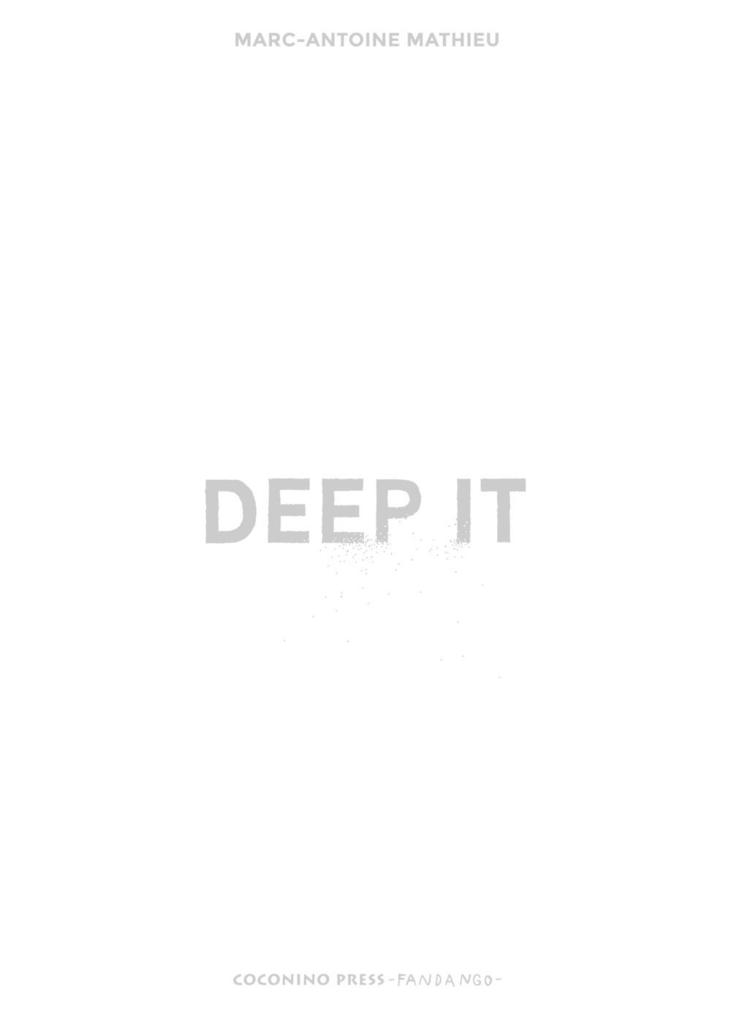 Produktbild: Deep it | Marc-Antoine Mathieu