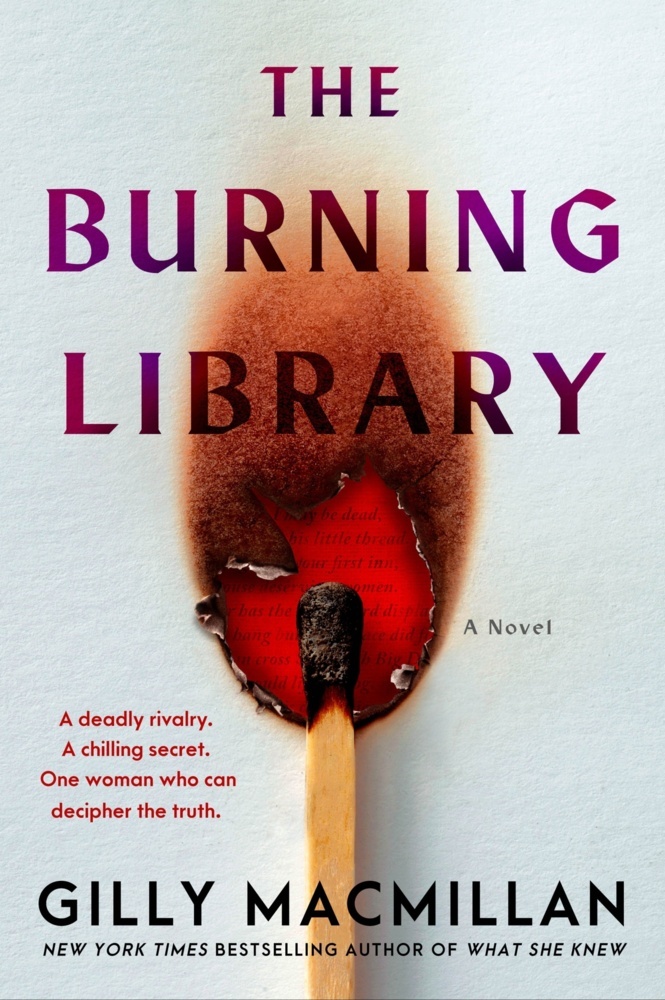 Produktbild: The Burning Library | Gilly Macmillan