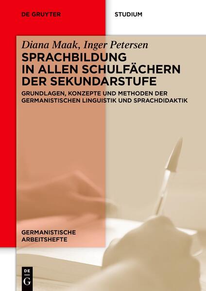 Produktbild: Sprachbildung in allen Schulfächern der Sekundarstufe | Inger Petersen, Diana Maak