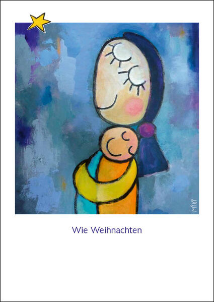 Produktbild: Miri - Wie Weihnachten - Briefkarte ohne Umschlag | Miri Haddick