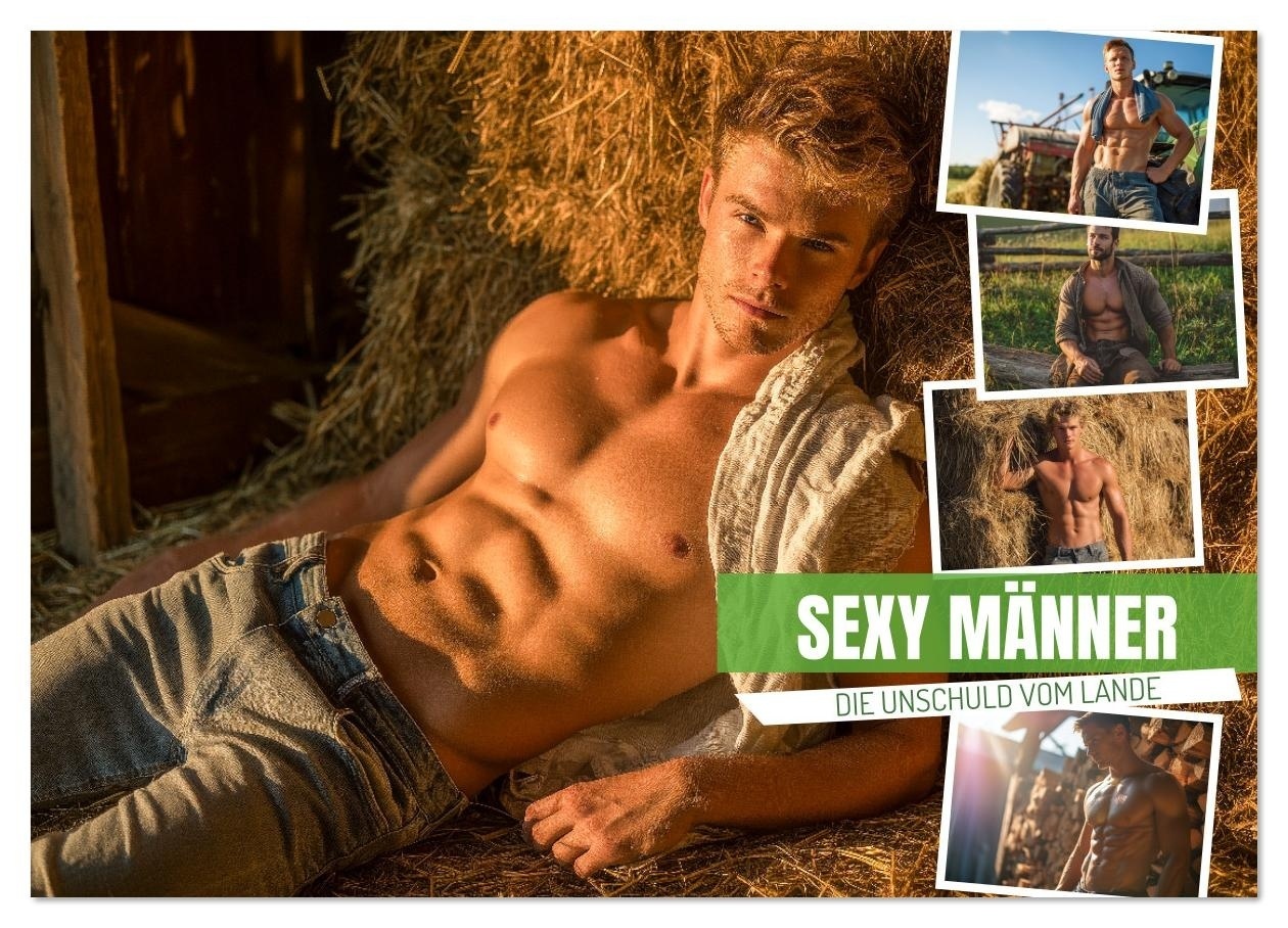 Produktbild: Sexy Männer - Die Unschuld vom Lande (Wandkalender 2026 DIN A4 quer), CALVENDO Monatskalender | MB Fotografie, Calvendo