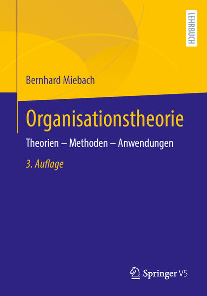 Produktbild: Organisationstheorie | Bernhard Miebach