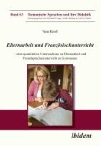 Produktbild: Elternarbeit und Französischunterricht | Vera Knoll