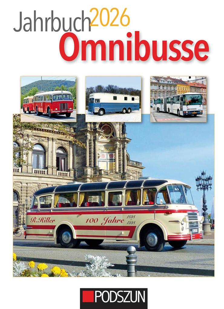 Produktbild: Jahrbuch Omnibusse 2026