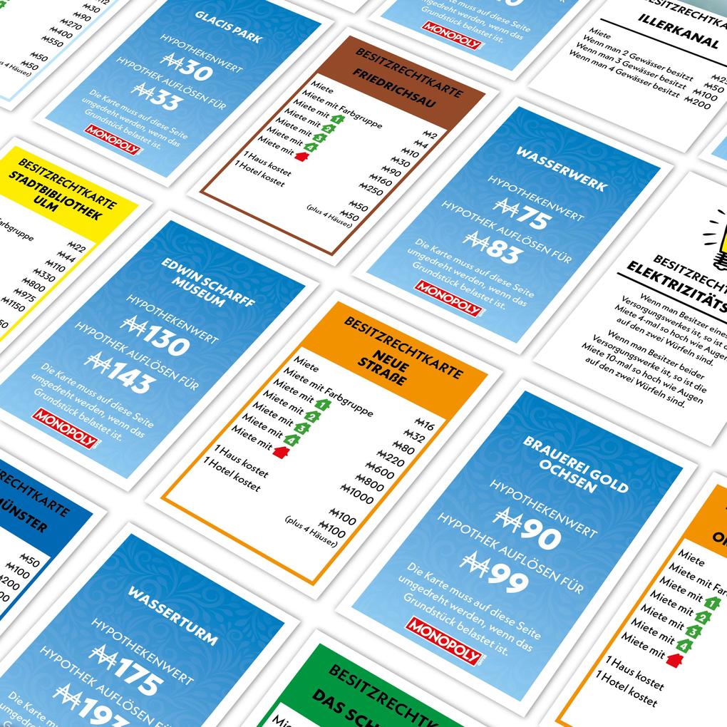 Weitere Ansicht: Monopoly Ulm / Neu-Ulm