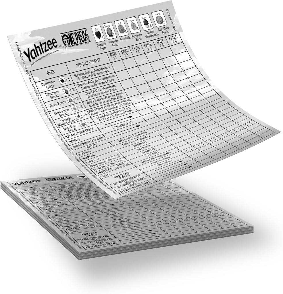 Weitere Ansicht: Yahtzee One Piece