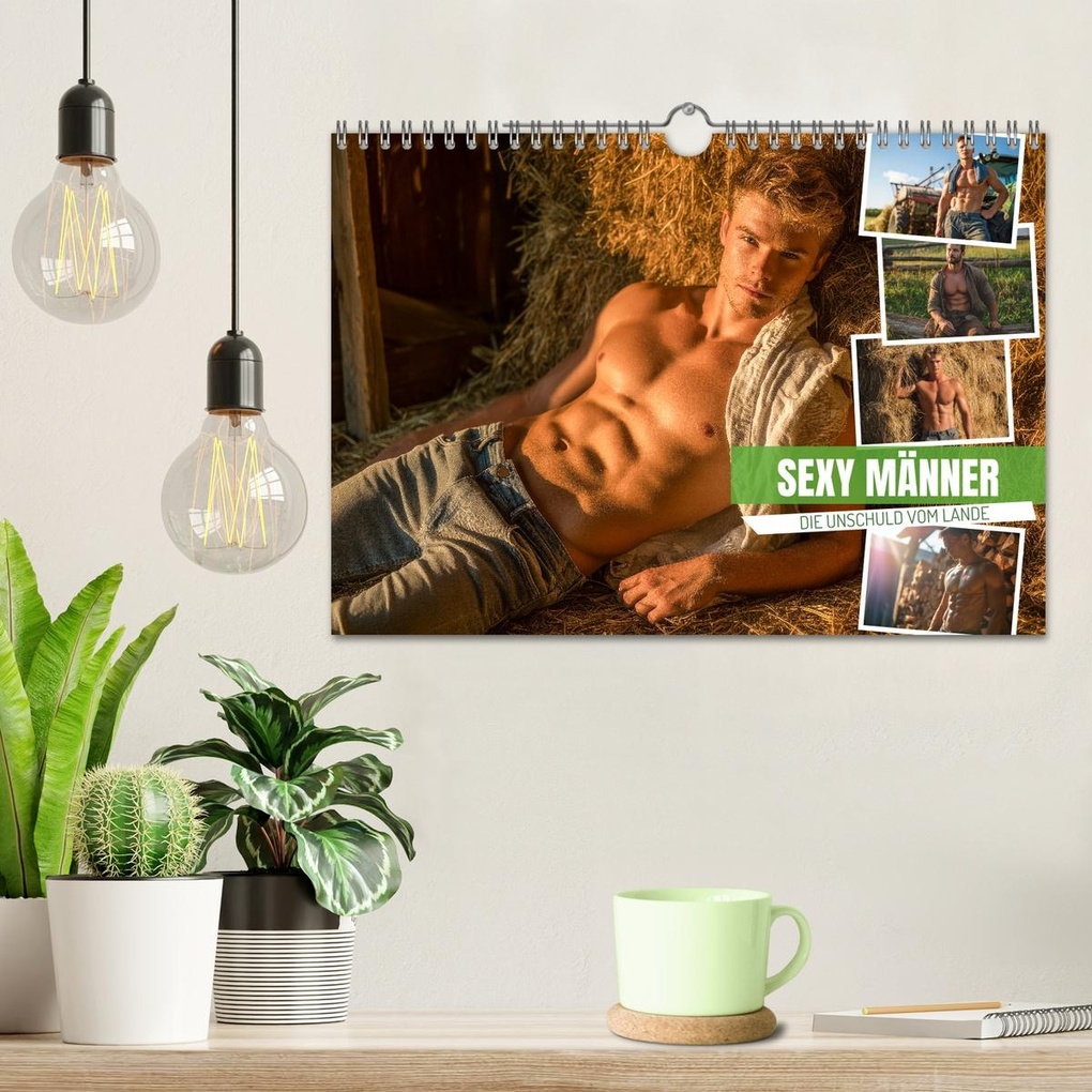 Weitere Ansicht: Sexy Männer - Die Unschuld vom Lande (Wandkalender 2026 DIN A4 quer), CALVENDO Monatskalender | MB Fotografie, Calvendo