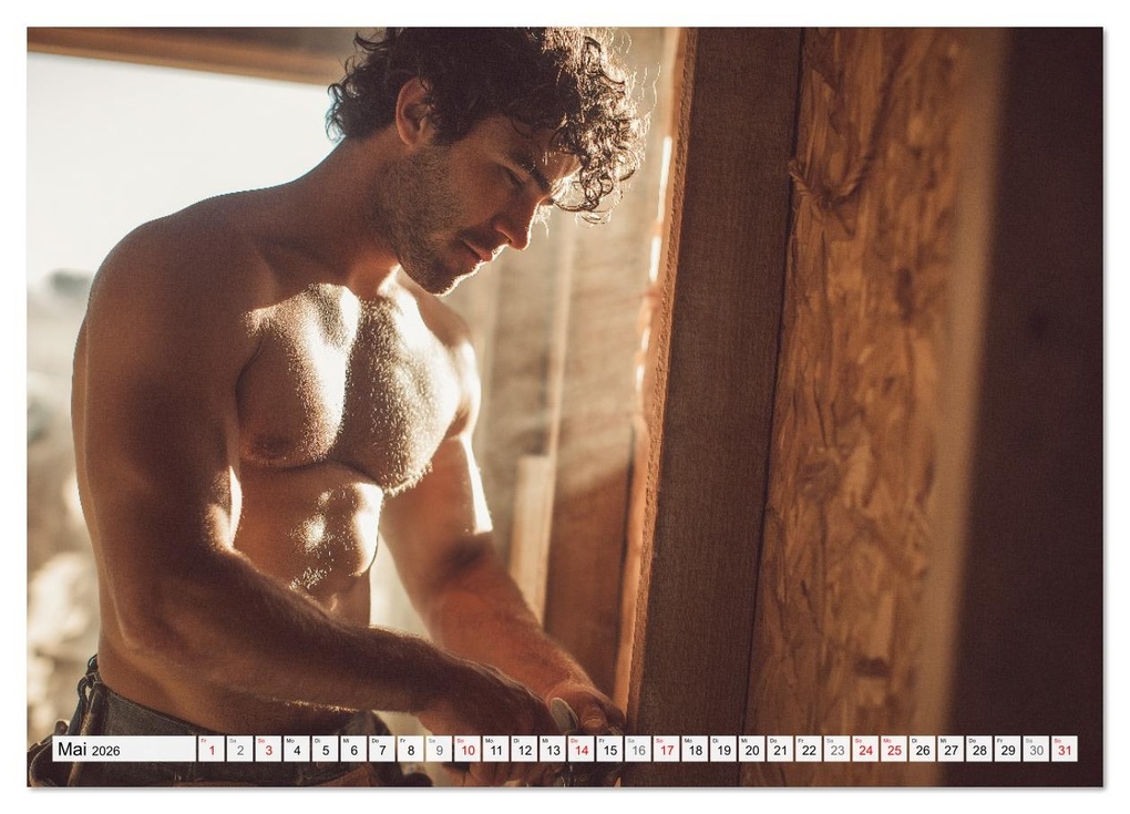 Weitere Ansicht: Sexy Männer - Die Unschuld vom Lande (Wandkalender 2026 DIN A4 quer), CALVENDO Monatskalender | MB Fotografie, Calvendo