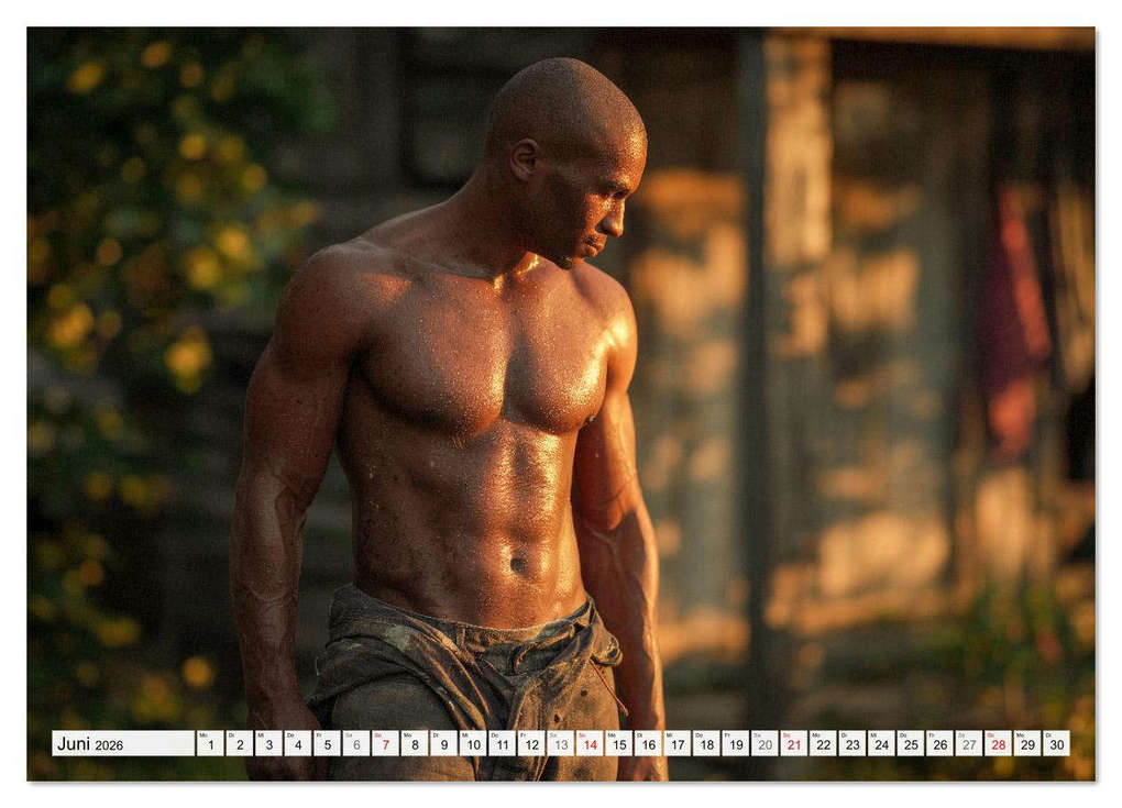 Weitere Ansicht: Sexy Männer - Die Unschuld vom Lande (Wandkalender 2026 DIN A4 quer), CALVENDO Monatskalender | MB Fotografie, Calvendo