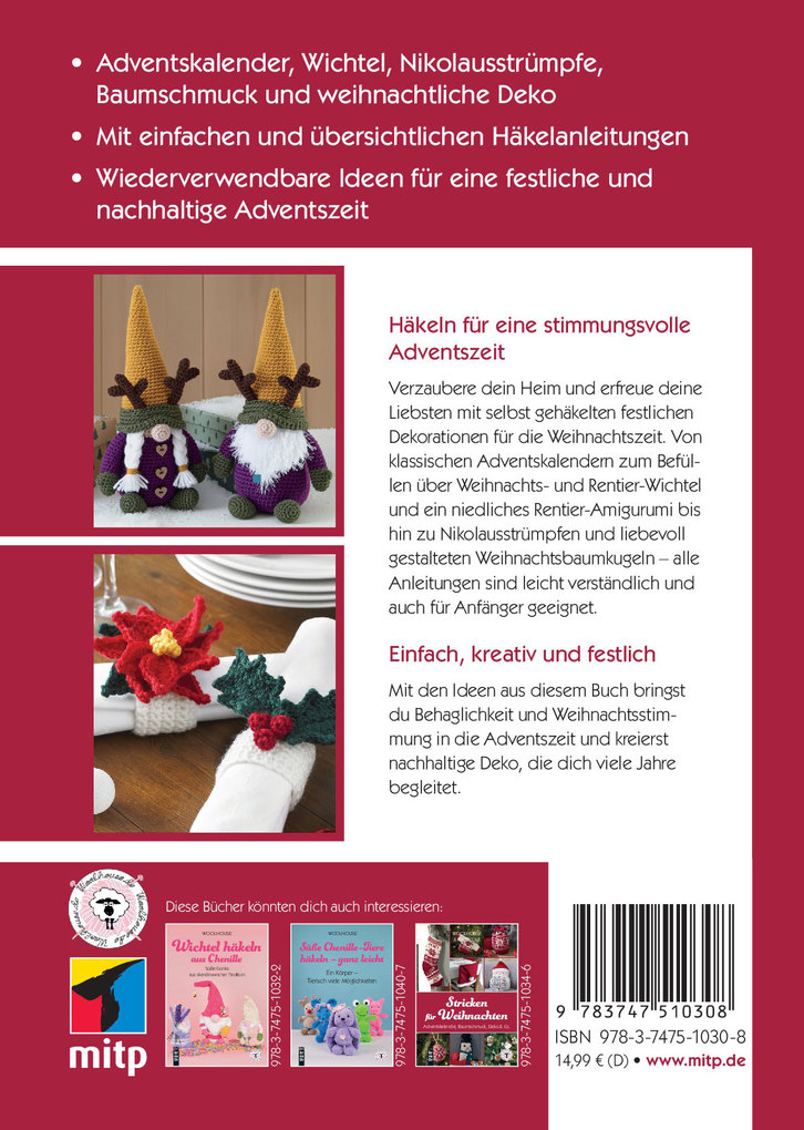 Weitere Ansicht: Häkeln für Weihnachten