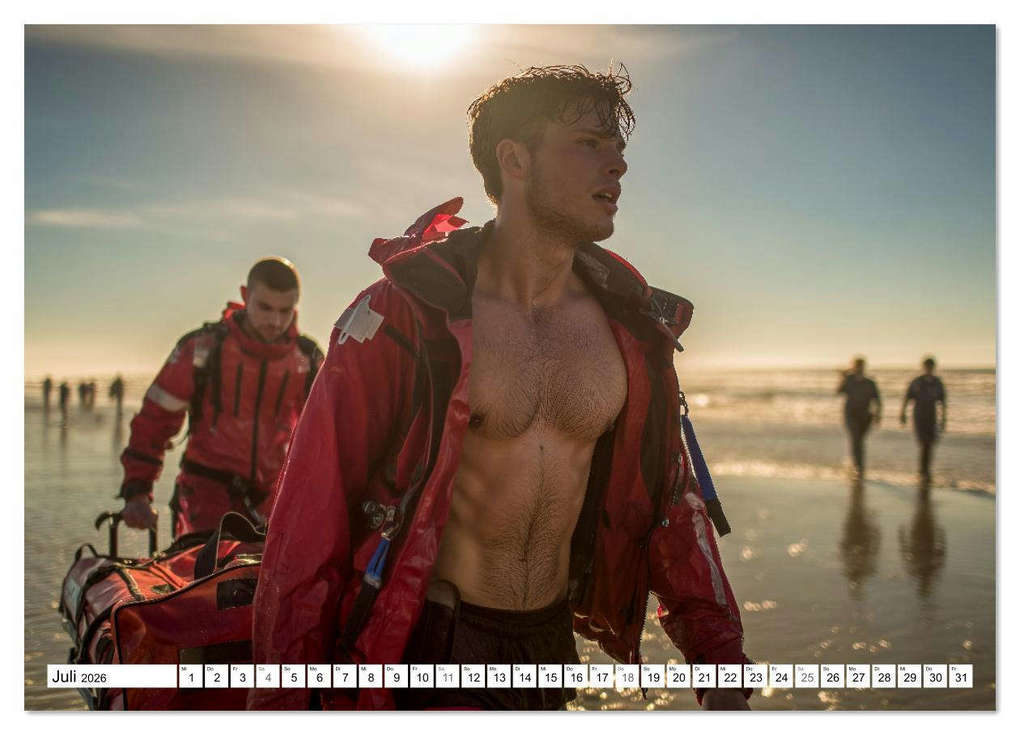 Weitere Ansicht: SEXY ÄRZTE - Männlich, muskulös und einsatzbereit (Wandkalender 2026 DIN A3 quer), CALVENDO Monatskalender | MB Fotografie, Calvendo