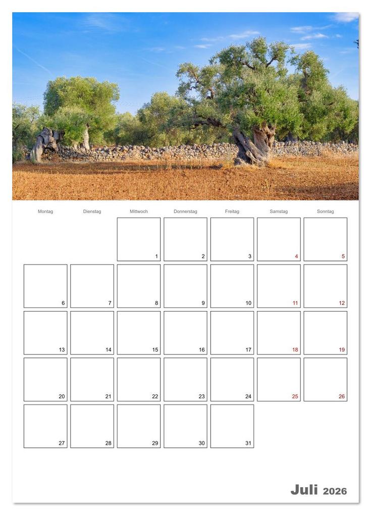 Weitere Ansicht: Faszinierendes Apulien (Wandkalender 2026 DIN A4 hoch), CALVENDO Monatskalender | All rights reserved by Gerold Dudziak gedutech - photography, Calvendo