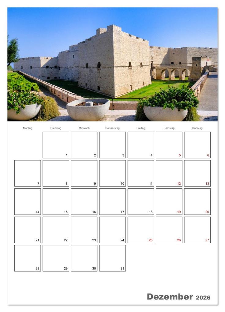 Weitere Ansicht: Faszinierendes Apulien (Wandkalender 2026 DIN A4 hoch), CALVENDO Monatskalender | All rights reserved by Gerold Dudziak gedutech - photography, Calvendo