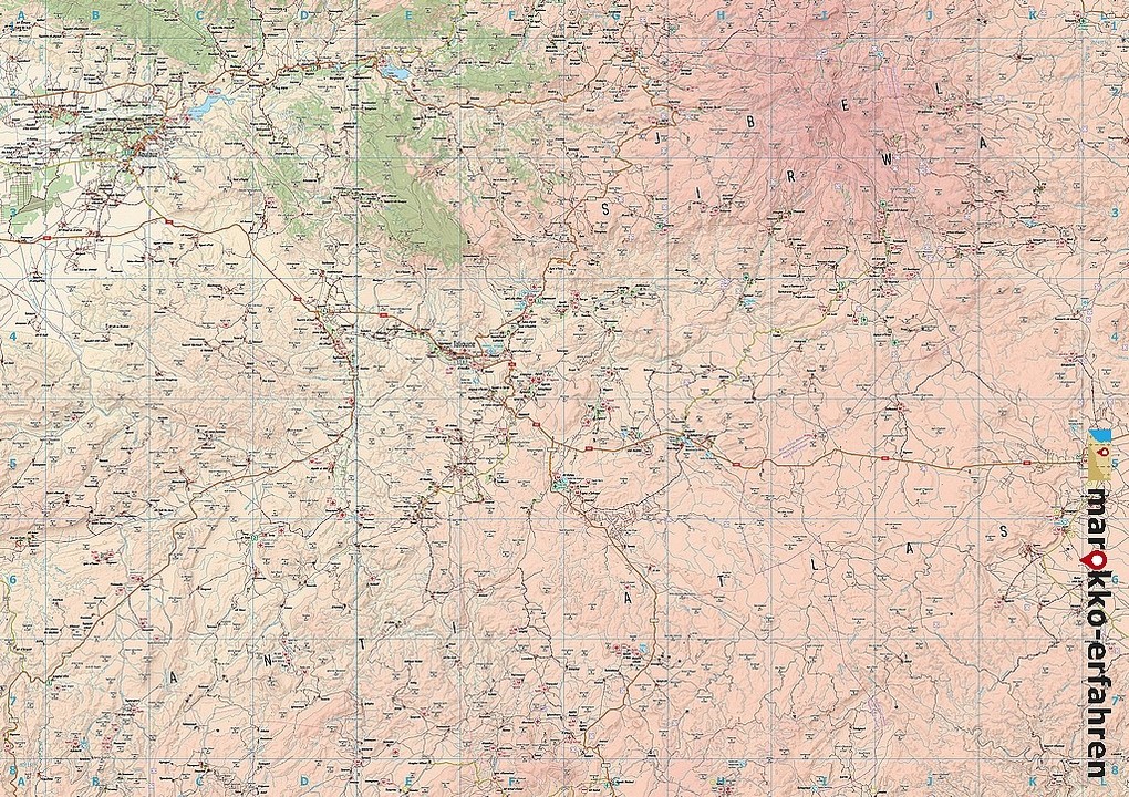 Weitere Ansicht: L12: Taliouine - Aoulouz - Askoun - Agadir Melloul - Jbel Sirwa + GPS-Waypoints | A. + B. Conrad, A. B. Conrad
