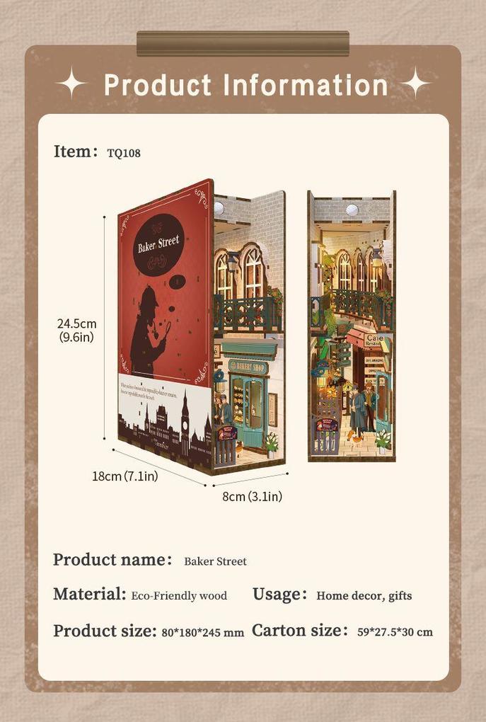 Weitere Ansicht: Book Nook: Baker Street