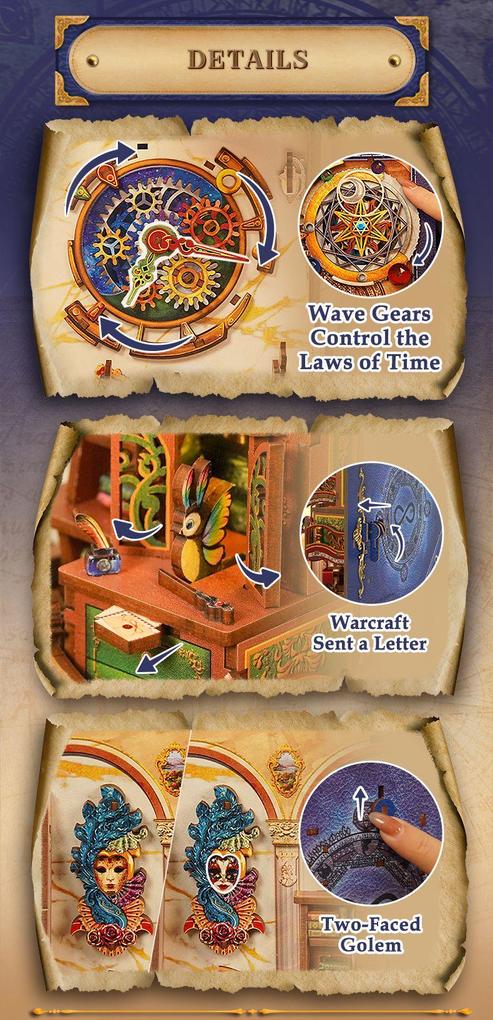 Weitere Ansicht: Book Nook: Magical Library