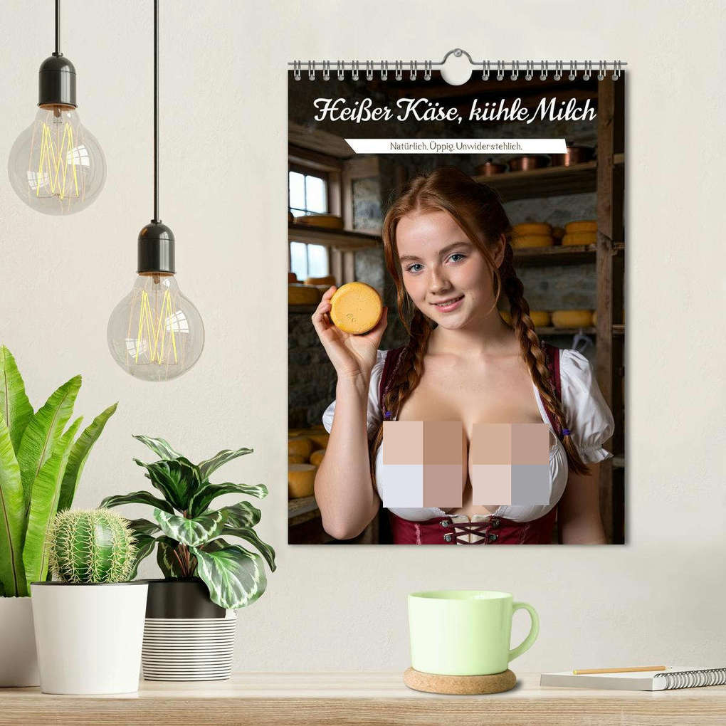 Weitere Ansicht: Heißer Käse, kühle Milch (Wandkalender 2026 DIN A4 hoch), CALVENDO Monatskalender | Peter Balan, Calvendo