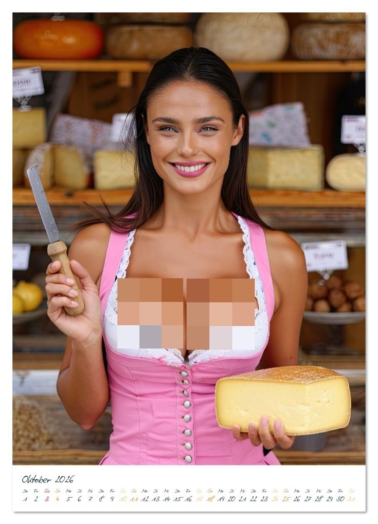 Weitere Ansicht: Heißer Käse, kühle Milch (Wandkalender 2026 DIN A4 hoch), CALVENDO Monatskalender | Peter Balan, Calvendo